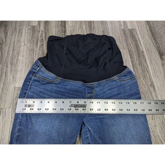 (3/$35) Isabel Maternity By Ingrid & Isabel Size 4 Full Panel Skinny Jeggings - Picture 8 of 11